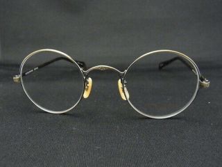 Oliver Peoples Virgil Vintage Dark Silver Twenty Years Eyeglasses 44 - 22 - 143