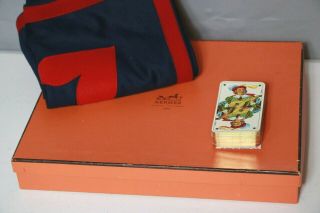 Extremely Rare Hermes Paris Vintage Tarot Deck Set