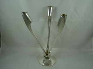 Large,  Solid Silver Candelabrum,  C1960,  742gm