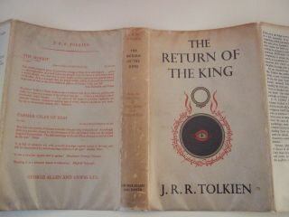Tolkien The Return of the King 1955 RARE 1st (Hobbit Lord of the Rings related) 5