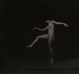 Art Nude Dancer Carmen Moody Vintage 1917 Arnold Genthe Camera Negative