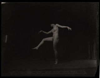 Art Nude Dancer Carmen Moody Vintage 1917 Arnold Genthe Camera Negative 2