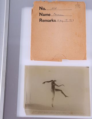 Art Nude Dancer Carmen Moody Vintage 1917 Arnold Genthe Camera Negative 3
