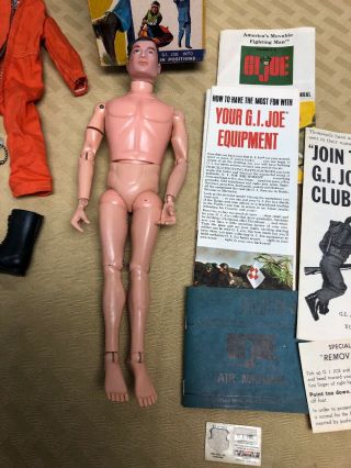 Vintage 1964 GI Joe Action Pilot Hasbro & Accessories 7800 2