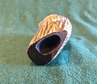 Vintage Scrimshaw Whale Tooth Walrus Tusk Unusual Old Maritime Collectible 3