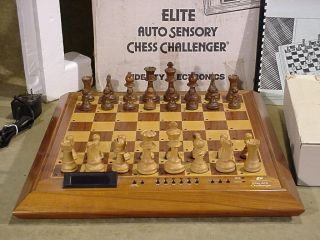 Vintage Fidelity Electronics Elite A/S Challenger EAS Chess Computer COMPLETE 2