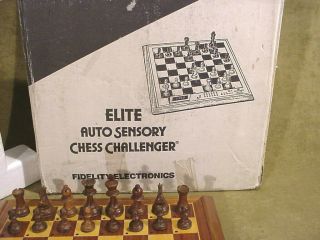Vintage Fidelity Electronics Elite A/S Challenger EAS Chess Computer COMPLETE 7