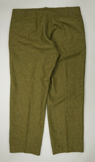 1935 US Army Melton Wool Service Trousers CCC National Recovery NRA Blue Eagle 2