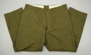 1935 US Army Melton Wool Service Trousers CCC National Recovery NRA Blue Eagle 3