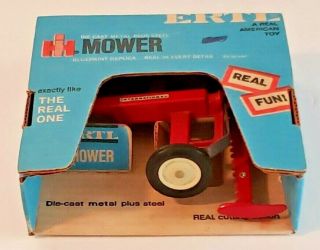 International Mower 445 Ertl Vintage Farm Toy Ih Original/box