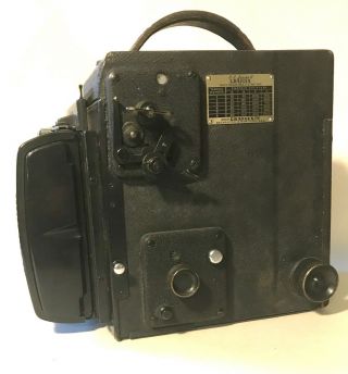 Vintage Graflex R.  B.  Series B 3.  25 x 2.  25 Film Camera nearly with roll back 5