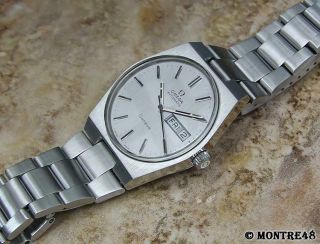 Omega Geneve Swiss Made Stainless St 1970 Men 35mm Automatic Vintage Watch JE45 6