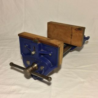 Vintage Record 52 1/2 Woodworking Vise Made In England
