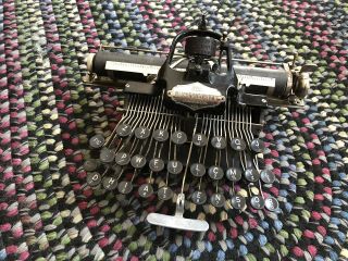 Rare Blickensderfer No.  5 Typewriter Antique Vtg 2
