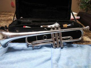Getzen Eterna 900 Bb Trumpet - Rare Large Bore Sk43178 - Awesome Jazz Horn