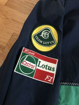 RARE Vintage 90’s Tommy Hilfiger Lotus F1 Racing Jacket Overcoat Men’s Size M 5