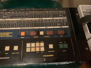 Vintage Korg EX - 800 EX800 Programmable Polyphonic Synth Module Early Serial 29 3