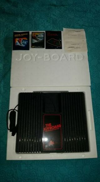 Rare Vintage 1982 Amiga Joyboard Power Body Control For Atari 2600