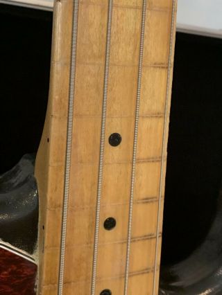 Vintage 1978 Fender Jazz Bass US Made Frankenstein Fretlesss Rare 4