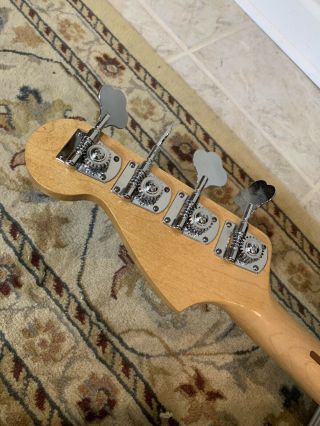 Vintage 1978 Fender Jazz Bass US Made Frankenstein Fretlesss Rare 9