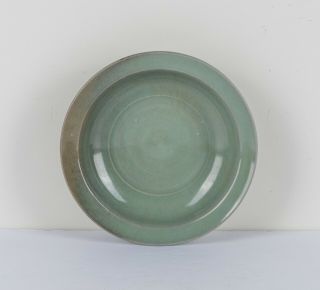 Chinese Antique/Vintage Celadon Glazed Dish 2