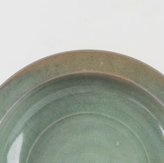 Chinese Antique/Vintage Celadon Glazed Dish 4