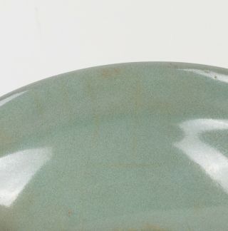 Chinese Antique/Vintage Celadon Glazed Dish 8