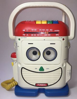 Mr Mike Toy Story Microphone Radio Cassette Vintage 1991 Playskool