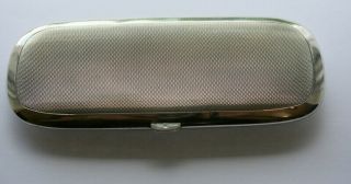 Well Hallmarked Asprey Chester 1892,  Silver Cigar Case Etui,  Good Cond.  164 Gms