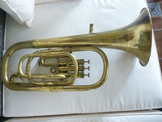 Vintage Besson 2 - 20 Baritone Horn (???) Lp409903 (needs Cleaned Up)