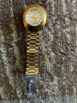 Rado Diastar Gold Plated Vintage Ladies Automatic Mechanical Bracelet Watch.
