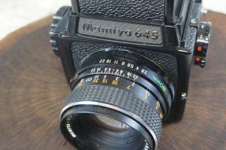 Vtg Mamiya 645 w/ Sekor C 80mm f/2.  8 1:2.  8 Lens 4