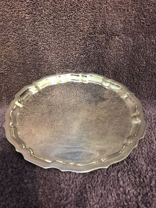Gorham Chippendale Sterling Silver 6 1/8 " Diameter Tray,  42609