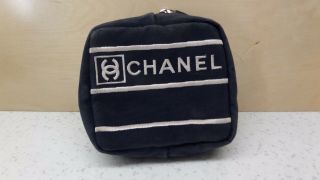 Vintage Authentic Chanel Tennis Bag Case