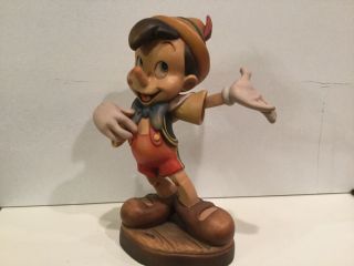 10” Disney Pinocchio Anri Woodcarving Extremely Rare 223/250