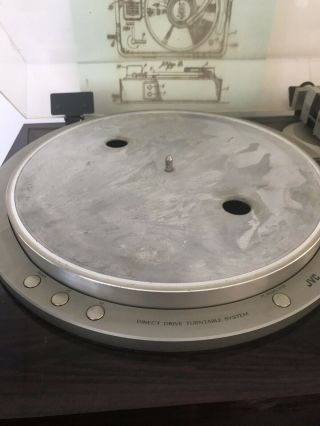 Jvc Ql - y55f Fully Automatic Turntable Shure V Rare Shape Grail TT 5