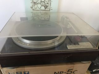 Jvc Ql - y55f Fully Automatic Turntable Shure V Rare Shape Grail TT 6