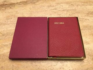 Rsv Sealskin Leather Bible Vintage Nelson Revised Standard Version