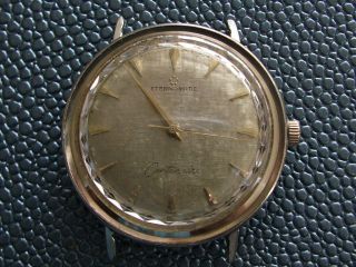 Eterna - Matic " Centenaire " Vintage Automatic Mans Textured Dial Wristwatch.