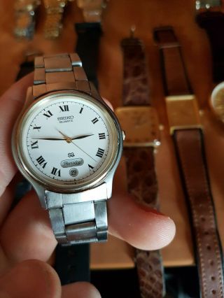 Sieko Watch,  Omega Band Vintage Watch