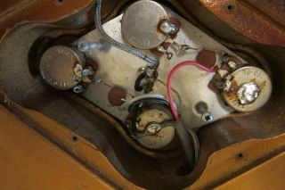 Vintage Gibson Les Paul Custom Body Humbucker & Pots.  Parts Only 5
