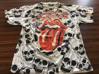 Vintage Rolling Stones Voodoo Lounge Concert T Shirt 1994 Skulls