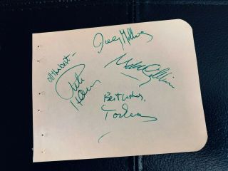 Rare 1972 Badfinger Signed/autographed Album Book Page - Tom Evans / Pete Ham,  2