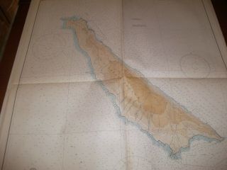 Vintage Nautical Maritime Chart (san Clemente Island California 4th Ed)
