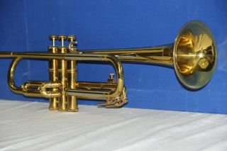 Vintage York National Trumpet Made In The Usa,  With Mouthpiece And Case