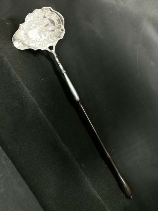 Antique Sterling Silver Toddy Ladle 18th Century Pos Walter Brind Stunning