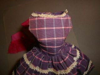 Japanese Exclusive Barbie Blue and Purple Plaid Outfit 21002654 Rare Fashion 4