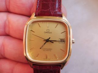 Vintage Omega Seamaster Cal - 1420 Quartz Watch