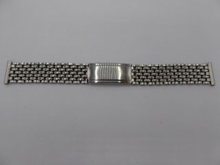 Montal Vintage Beads Of Rice Watch Bracelet 18mm For Omega Rolex