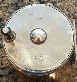 Hardy Bros Ltd The " Perfect " 3 5/8 " Fly Reel